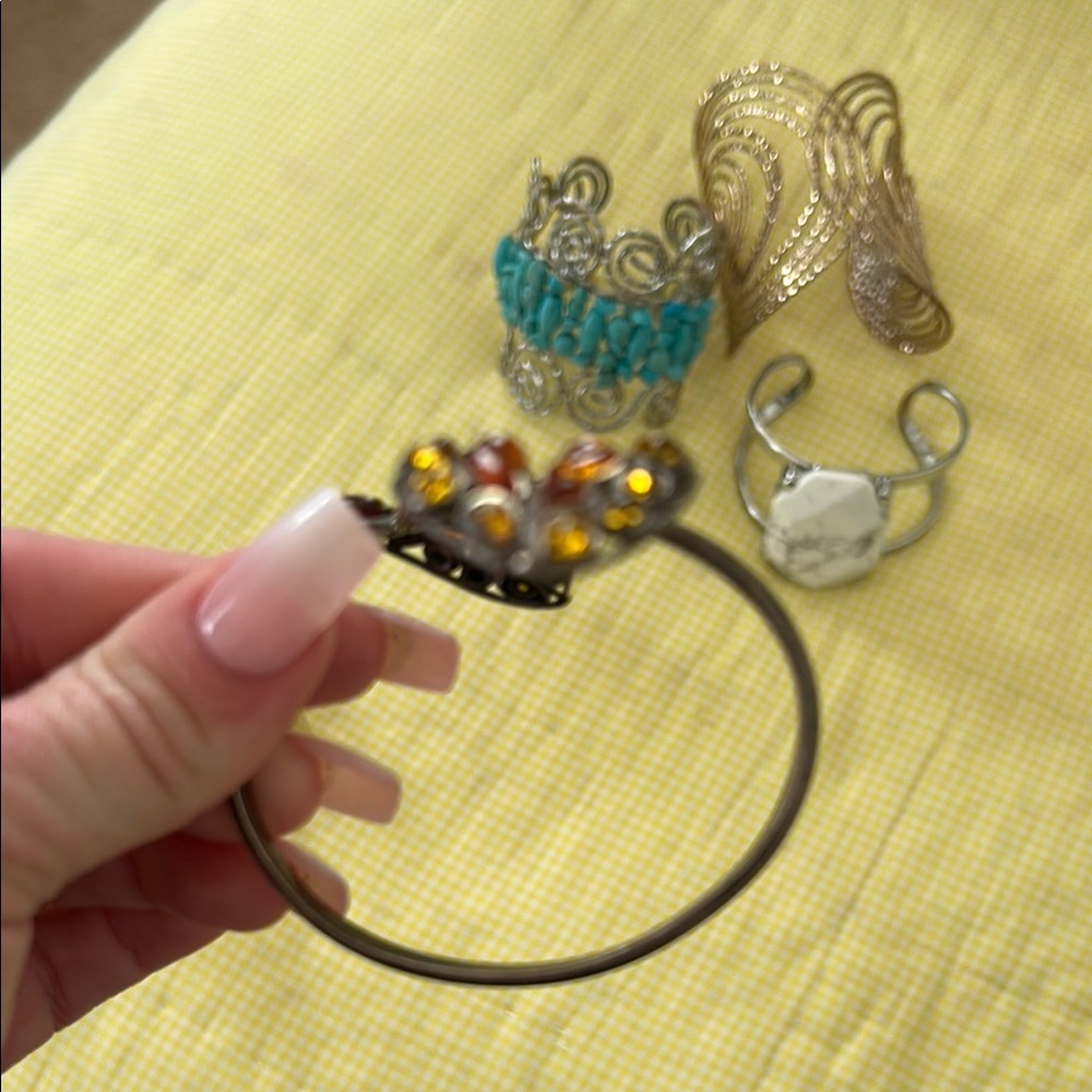 Lot of 5 cuff bracelets - Picture 7 of 15